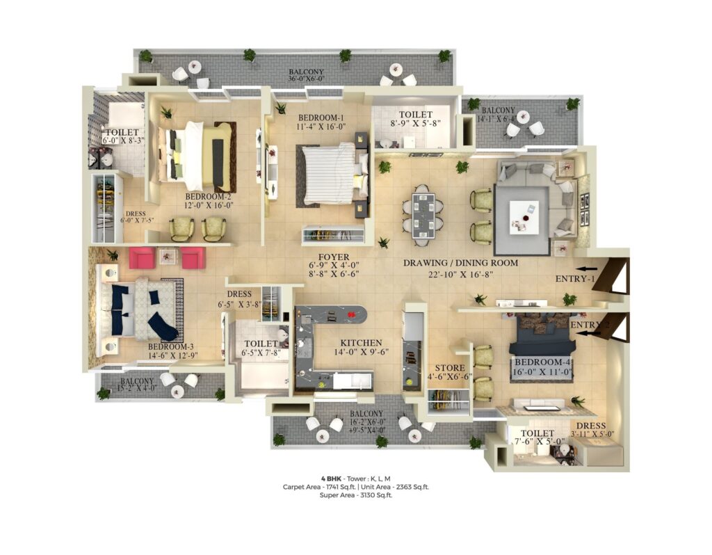 lotus utsav floor plan