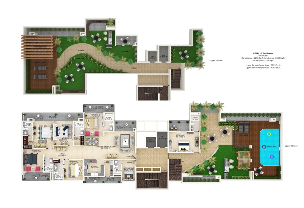 Green Lotus Utsav Floor Plan